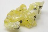 Lemon-Yellow Brucite - Balochistan, Pakistan #198352-1